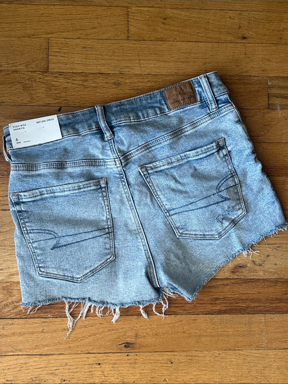 🫐 2/$25 SALE - American Eagle Outfitters Light Blue Distressed Denim Shorts